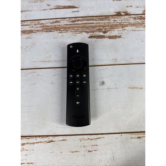 Genuine Amazon Fire Stick Remote Control R-NZ 201-180360 Black Tested Working - Picture 1 of 2